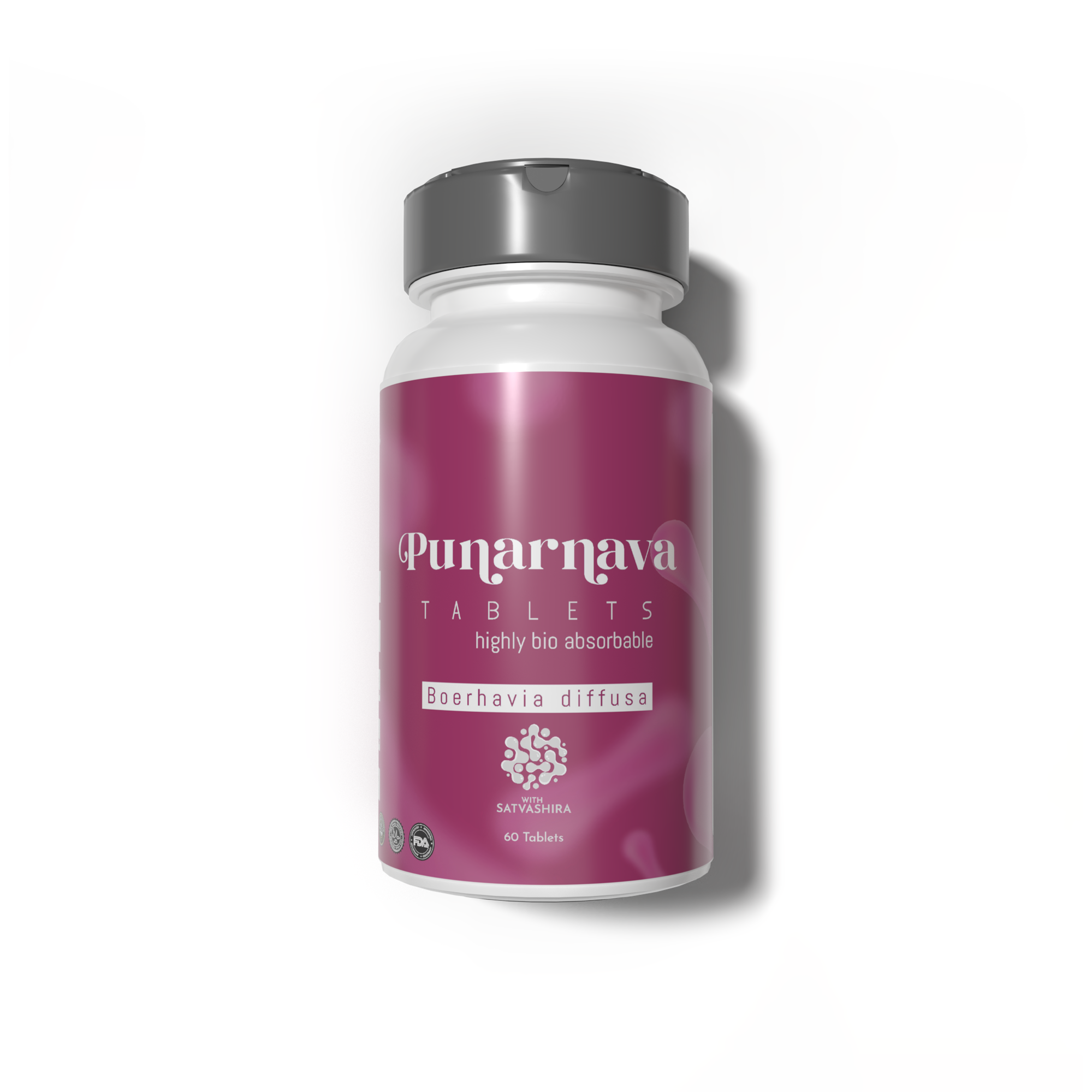 Organic Bio Punarnava and Probiotic (60 Tablets)